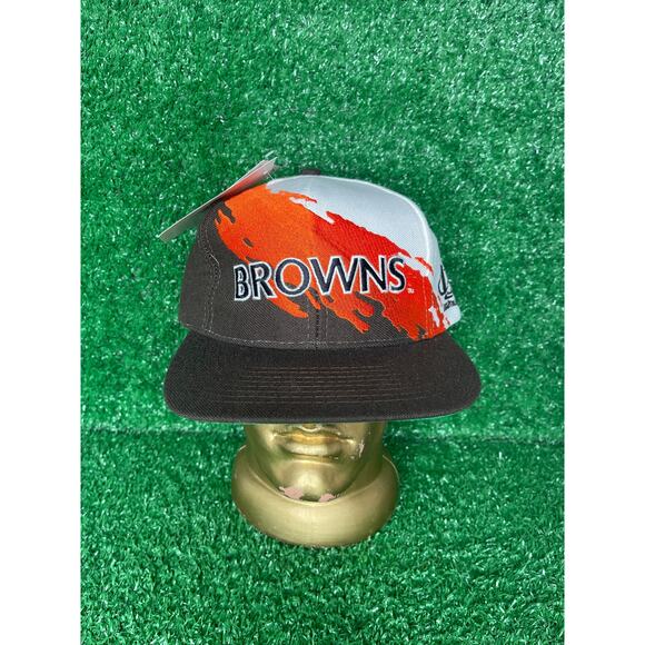 Vintage 90’s Cleveland Browns NFL Proline LOGO-ATHLETIC Splash Hat NWT